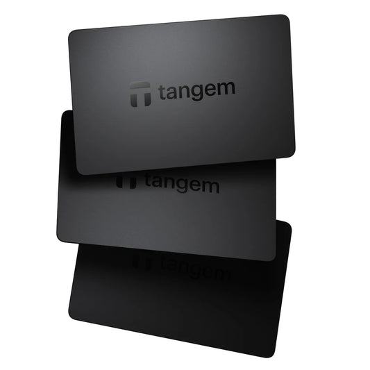 Secure Crypto Hardware Wallet – Offline Card for Bitcoin, Ethereum, NFTs (Tangem 2.0)