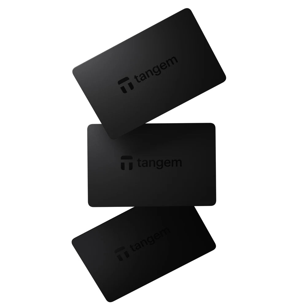 Secure Crypto Hardware Wallet – Offline Card for Bitcoin, Ethereum, NFTs (Tangem 2.0)